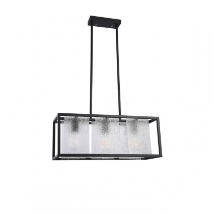 Подвесной светильник Vele Luce Toso VL6152L03 цвет черный, мощность 180 Вт