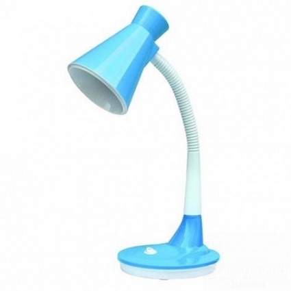 Настольная лампа Arte Lamp Desk A2007LT-1BL цвет синий, мощность 15 Вт