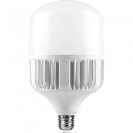 Лампа светодиодная Feron E27-E40 60W 4000K Цилиндр Матовая LB-65 25821