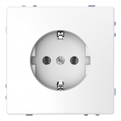 Розетка Schneider Electric Merten D-Life 16A с/з без шторок MTN2301-6035 цвет белый
