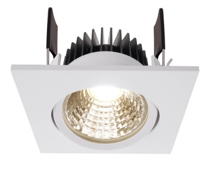 Встраиваемый светильник Deko-Light COB-68-350mA-2700K-square 565283 цвет белый