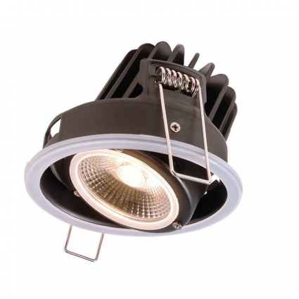 Встраиваемый светильник Deko-Light Lesath 565261 цвет черный, мощность 7 Вт