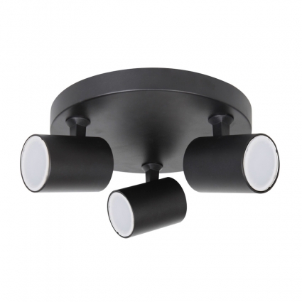 Спот Crystal Lux CLT 017W3 D230 BL цвет черный, мощность 150 Вт