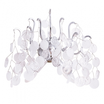 Бра Divinare Spumante 7288/26 AP-2 цвет серебро, мощность 80 Вт
