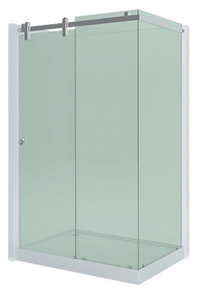 Душевой уголок Aquanet Gamma 1408-12 L прямоугольный, двери раздвижные, стекло прозрачное