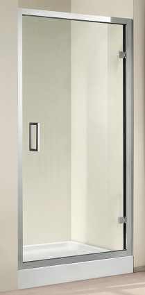 Душевая дверь в нишу Cezares Porta B11 90 C Cr распашная, стекло прозрачное