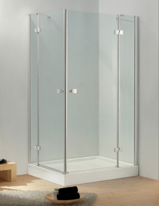 Душевой уголок Cezares Crystal AH2 120/100 C Cr R прямоугольный, двери распашные