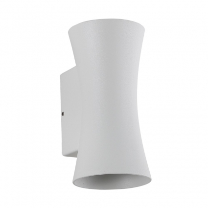 Уличный настенный светодиодный светильник Crystal Lux CLT 331W WH цвет белый, мощность 10 Вт