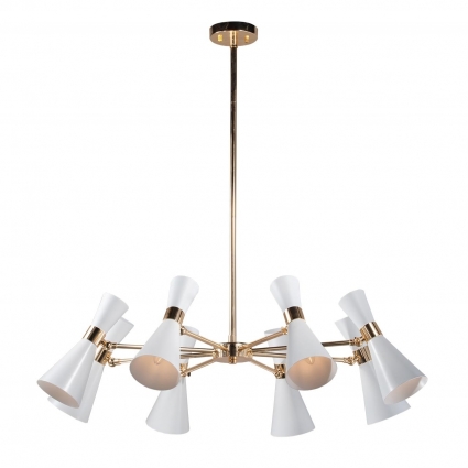 Подвесная люстра Lightstar Dumo 816086 цвет белый, мощность 320 Вт