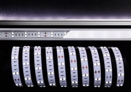 Лента светодиодная Deko-Light 5050-2x30-12V-6500K-7000K-3m 840062 цвет белый, мощность 43.2 Вт