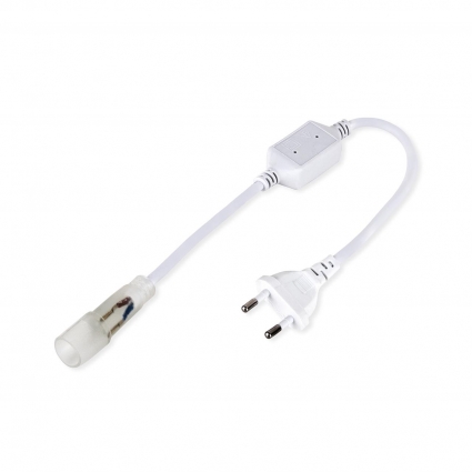 Сетевой шнур для неона Elektrostandard 220V 2835 круглого 16мм SSH-6 4690389134982 цвет белый