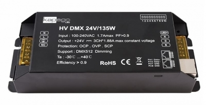 Блок питания Deko-Light HV DMX 24V/135W 843275 цвет черный