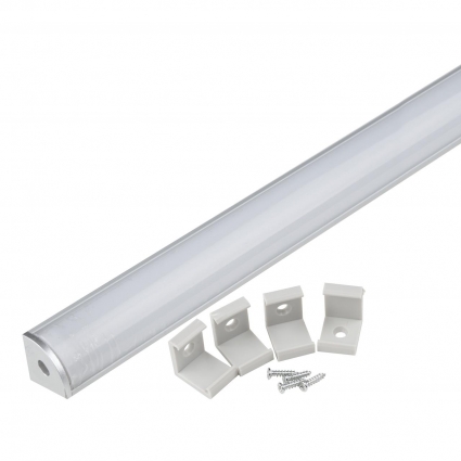 Профиль (UL-00005028) Uniel UFE-K06 Silver/Frozen 200 Polybag цвет серебро