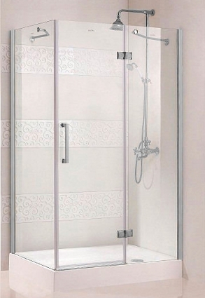 Душевой уголок Cezares Magic AH1 120/90 C Cr R прямоугольный, двери распашные