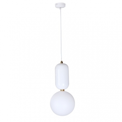 Подвесной светильник Loft IT Parachilna 9975-C цвет белый, мощность 40 Вт