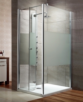 Душевой уголок Radaway EOS KDJ-B 80x100 интимато L прямоугольный, двери складные
