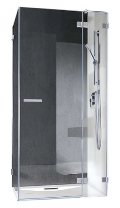 Душевой уголок Radaway Euphoria KDJ 80 R квадратный, двери распашные