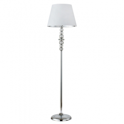 Торшер Crystal Lux Armando PT1 Chrome цвет белый, мощность 60 Вт