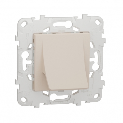 Вывод кабеля Schneider Electric Unica New NU586244 цвет бежевый