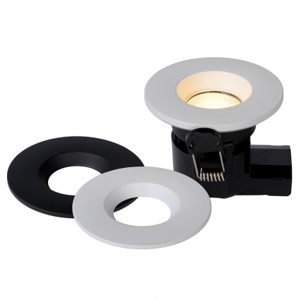 Встраиваемый светодиодный светильник Lucide Binky Led 22973/06/99 цвет белый, мощность 6.5 Вт
