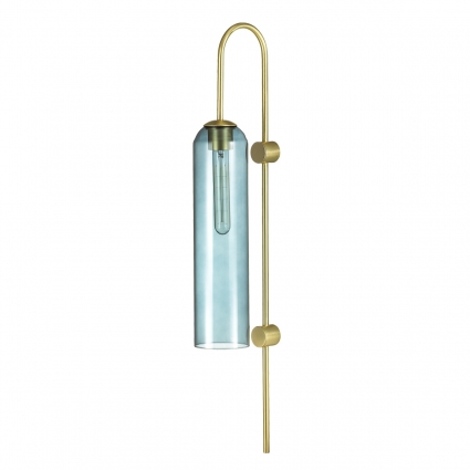 Бра Odeon Light Vosti 4641/1W цвет голубой, мощность 60 Вт