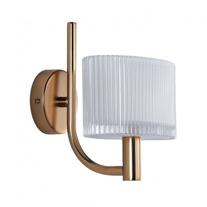 Бра Newport 4331/A gold М0062181 цвет белый, мощность 60 Вт