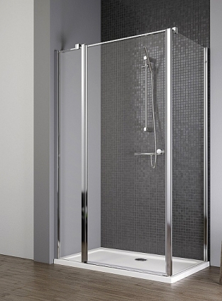 Душевой уголок Radaway EOS II KDJ 120 L прямоугольный, двери распашные, стекло прозрачное