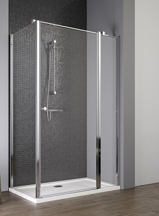 Душевой уголок Radaway EOS II KDJ 120 R прямоугольный, двери распашные, стекло прозрачное