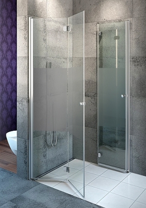 Душевой уголок Radaway EOS KDD-B 90x90 интимато квадратный, двери складные