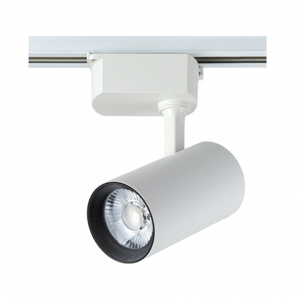 Трековый светильник однофазный Crystal Lux CLT 0.31 006 20W WH цвет белый