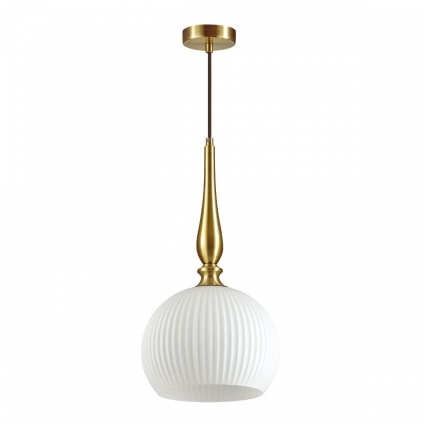 Подвесной светильник Odeon Light Runga 4766/1 цвет белый, мощность 60 Вт